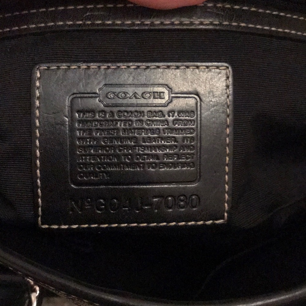 Authentic Coach purse - Picture 3 of 8